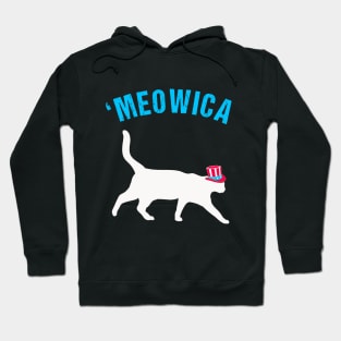Funny 4th of July. The Cat Lovers America Hoodie